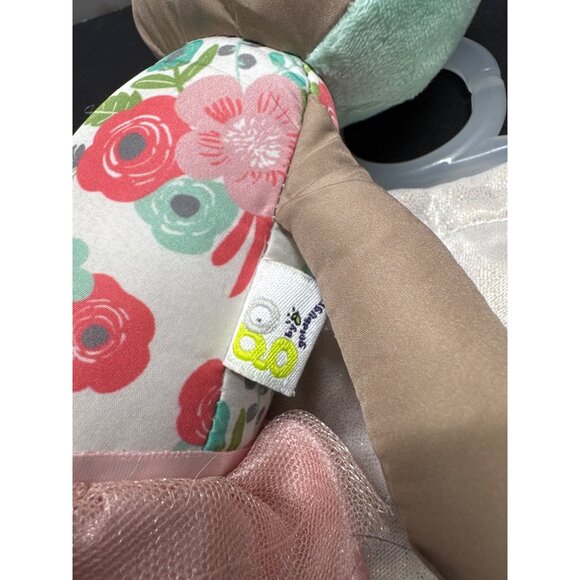 Go By Goldbug Inc. Floral Fairy Doll With Wings & Pink Ballet Slippers Brown Gre - Picture 6 of 7